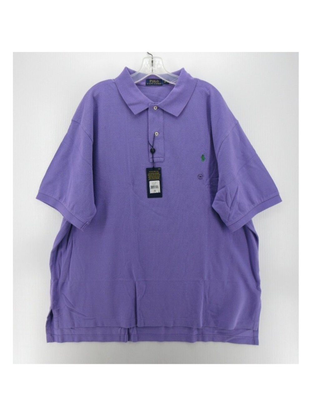 Polo Ralph Lauren Polo Shirt 2XB Big Purple Pullover Preppy Pony